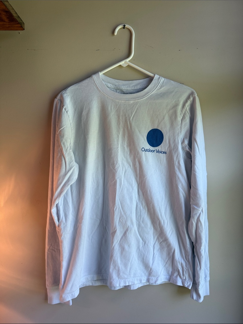Outdoor voices long sleeve tee